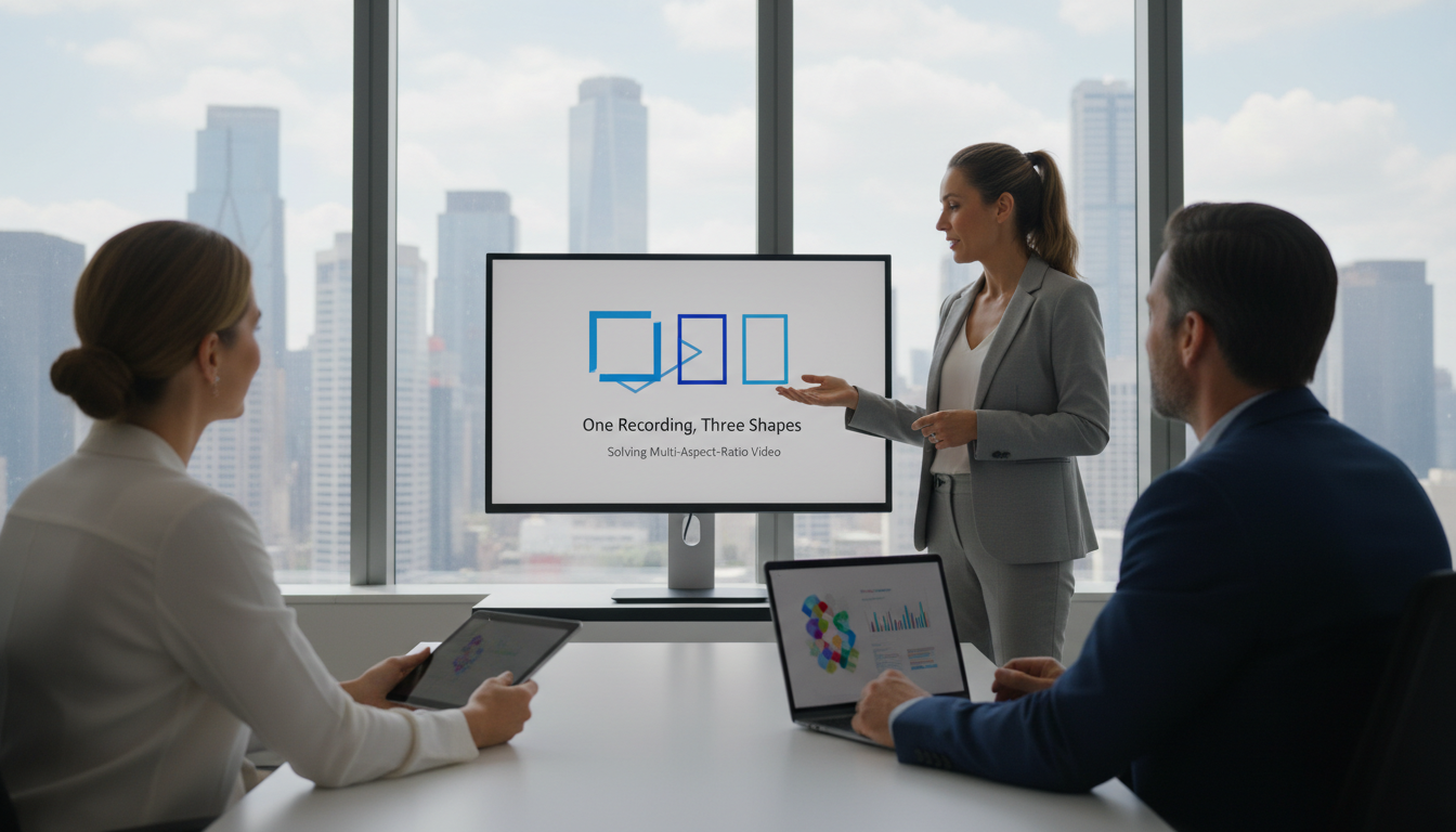 One Recording, Three Shapes: Solving Multi-Aspect-Ratio Video